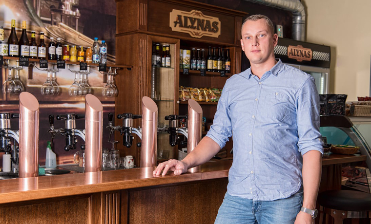 Alynas Šilutėje. Evaldas