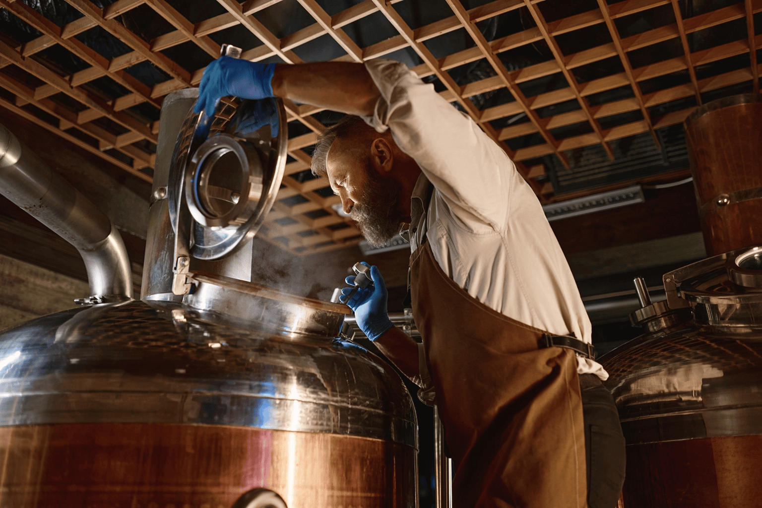 Alaus gaminimo procesas